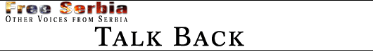 Free Serbia - TALKBACK
